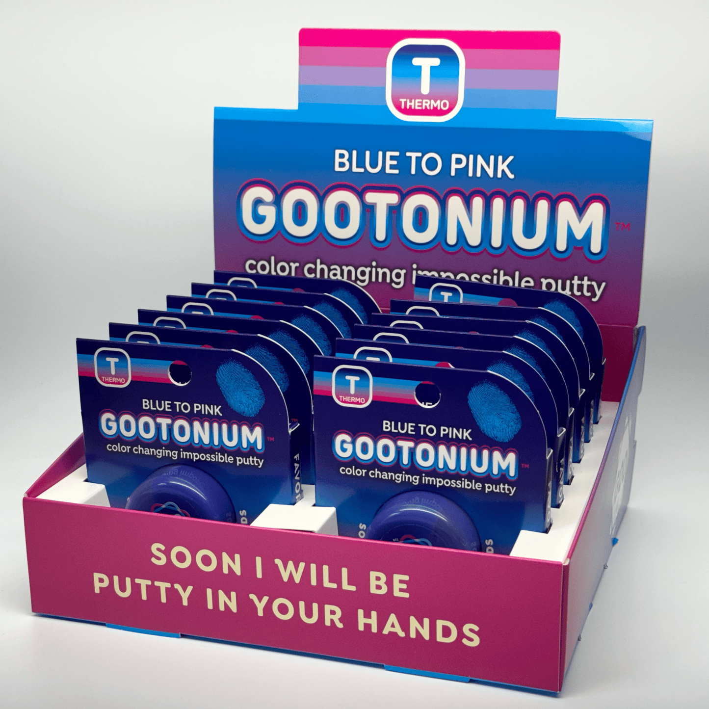 Gootonium: Thermo Blue to Pink putty - 20g - Copernicus Toys