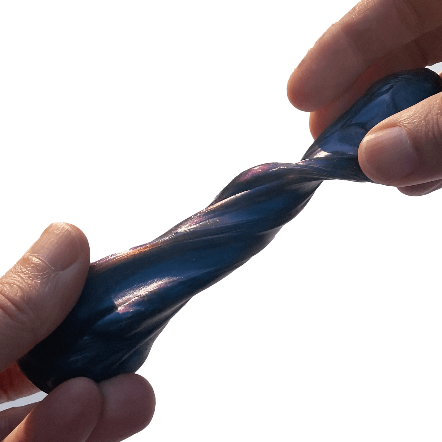 Large Gootonium: Dark Blue Prismatic Nebula putty - 50gm - Copernicus Toys