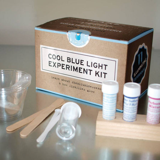 Cool blue Light Chemiluminescence Chemistry Kit - Copernicus Toys