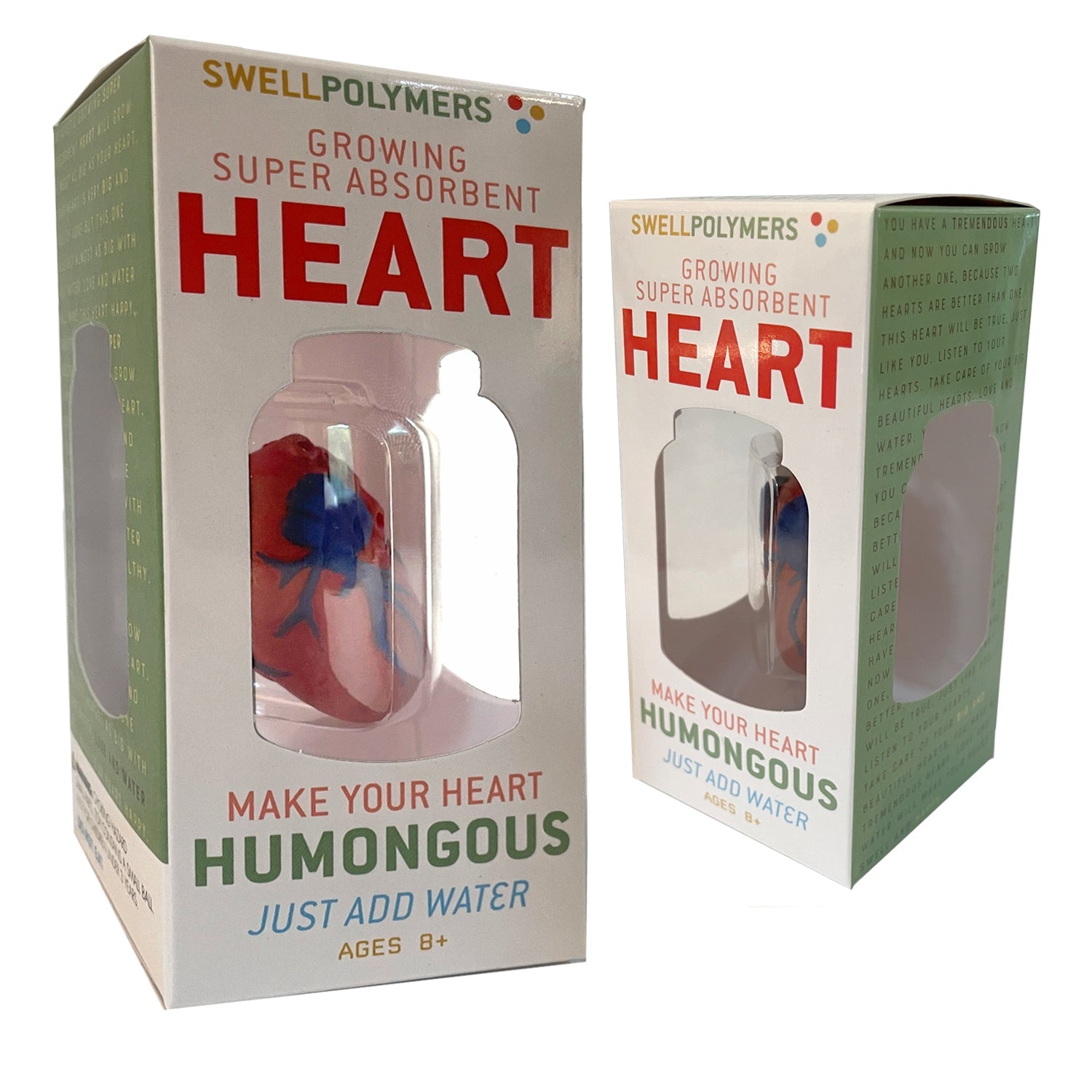 Extra Large Swell Polymer Heart | Show everyone your big heart - Copernicus Toys