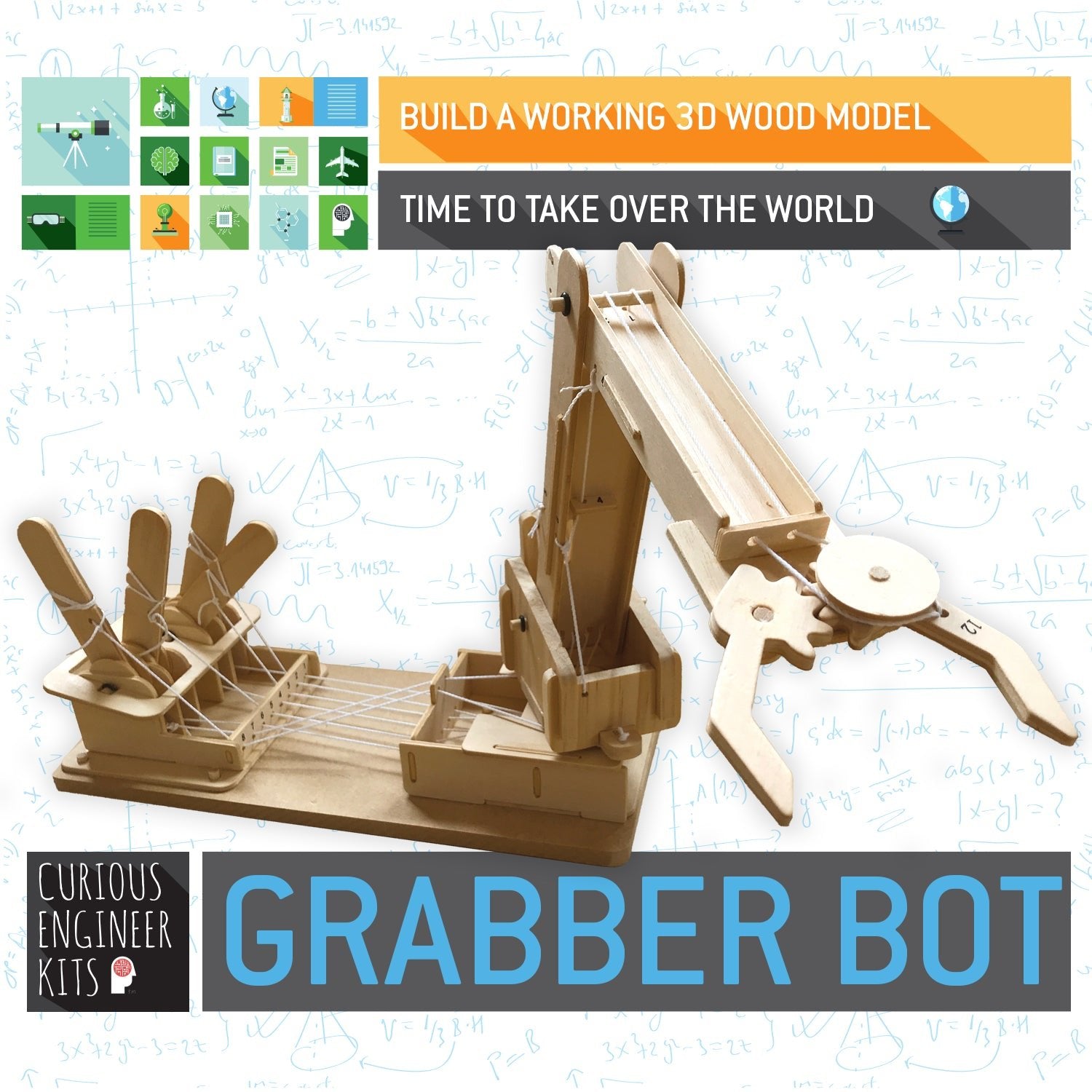 Grabber Bot: Make an Analog Robot - Copernicus Toys