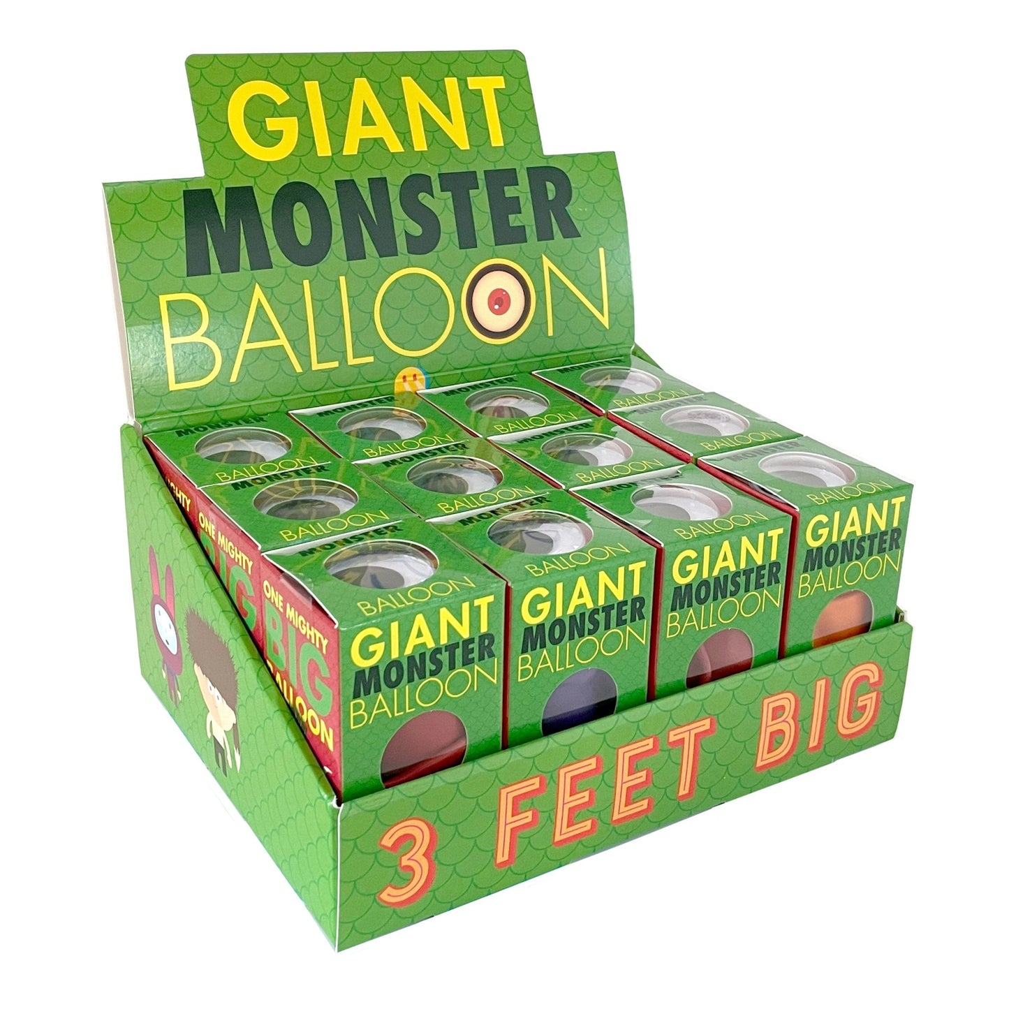 Monster Balloon boxed and with large eye - Copernicus Toys