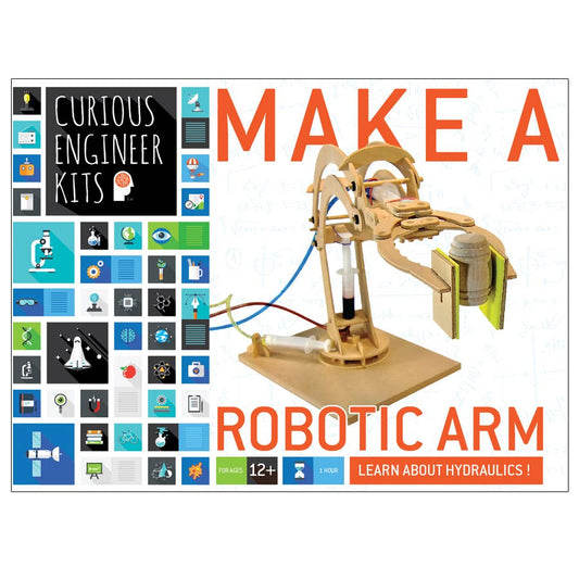 Robotic Arm Kit | Wood and Hydraulics combined - Copernicus Toys