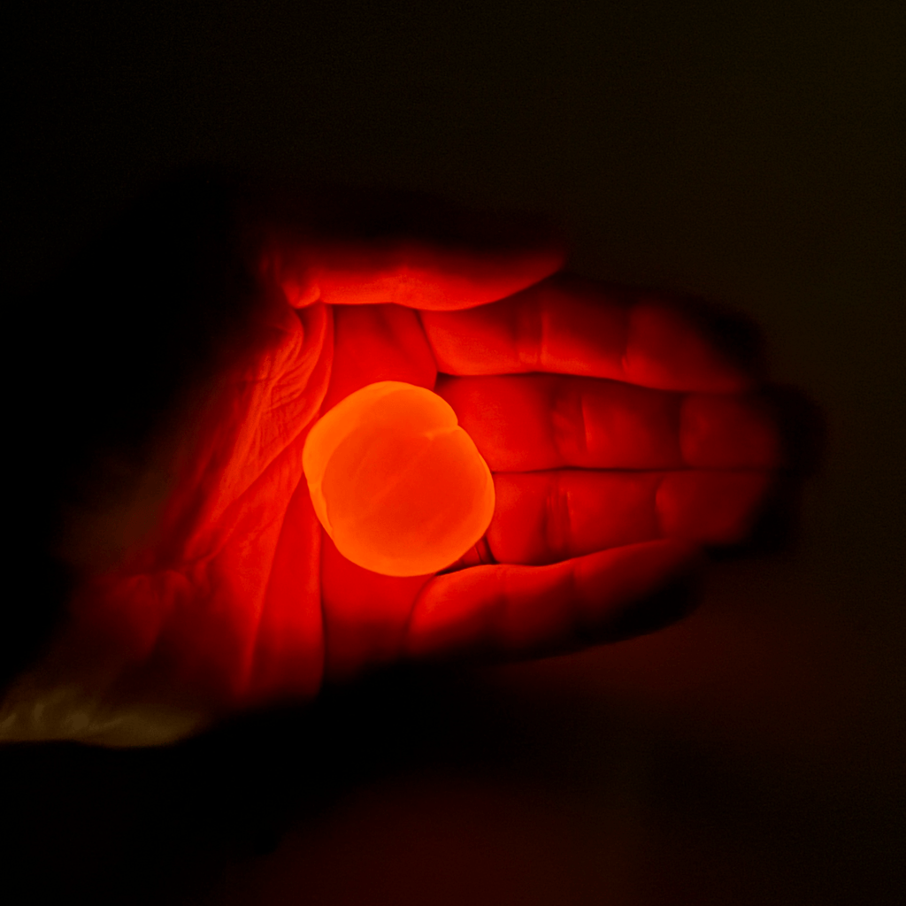 Gootonium: Glowing Orange solar putty - 20g - Copernicus Toys