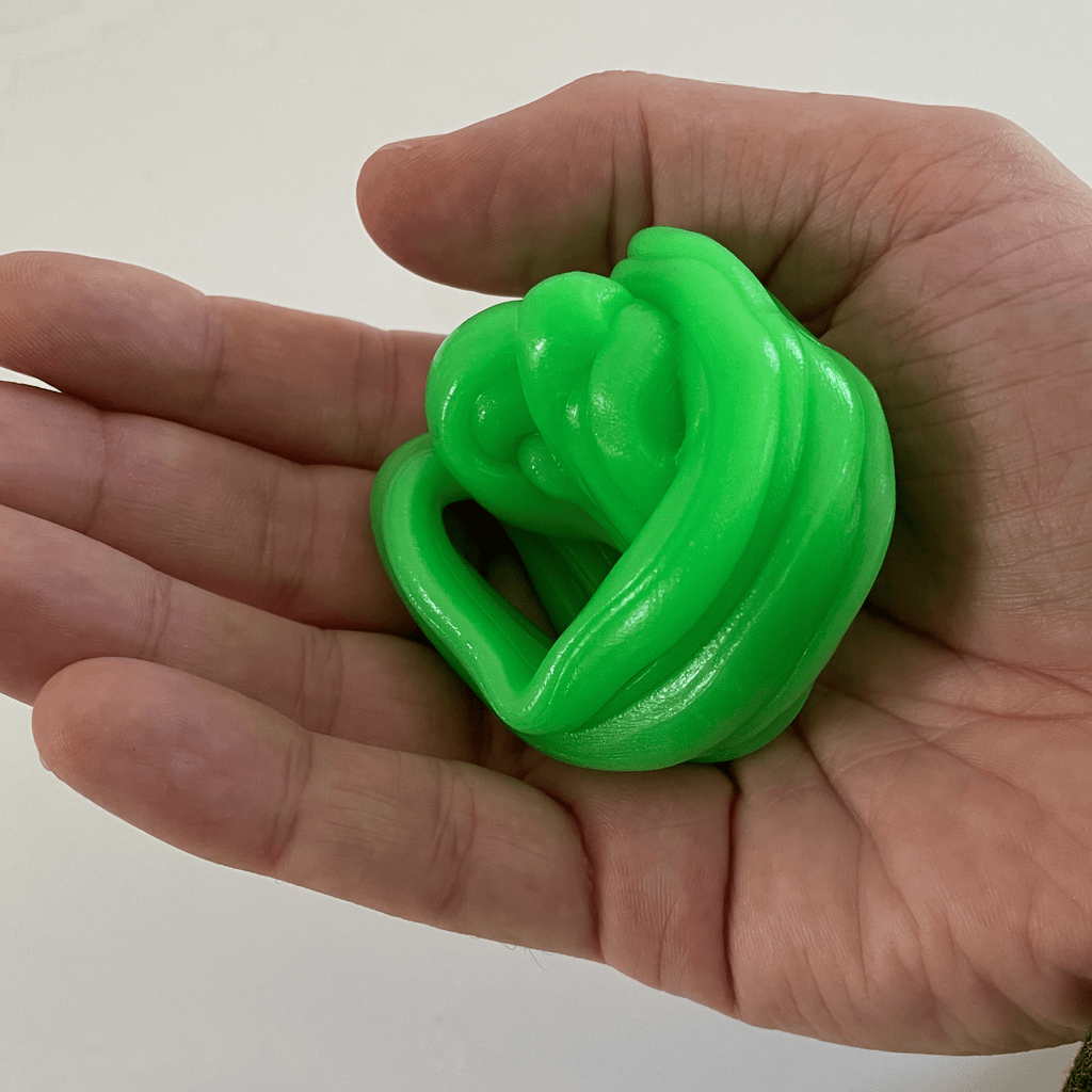 Large Gootonium: Glowing Brilliant Green putty - 50gm - Copernicus Toys