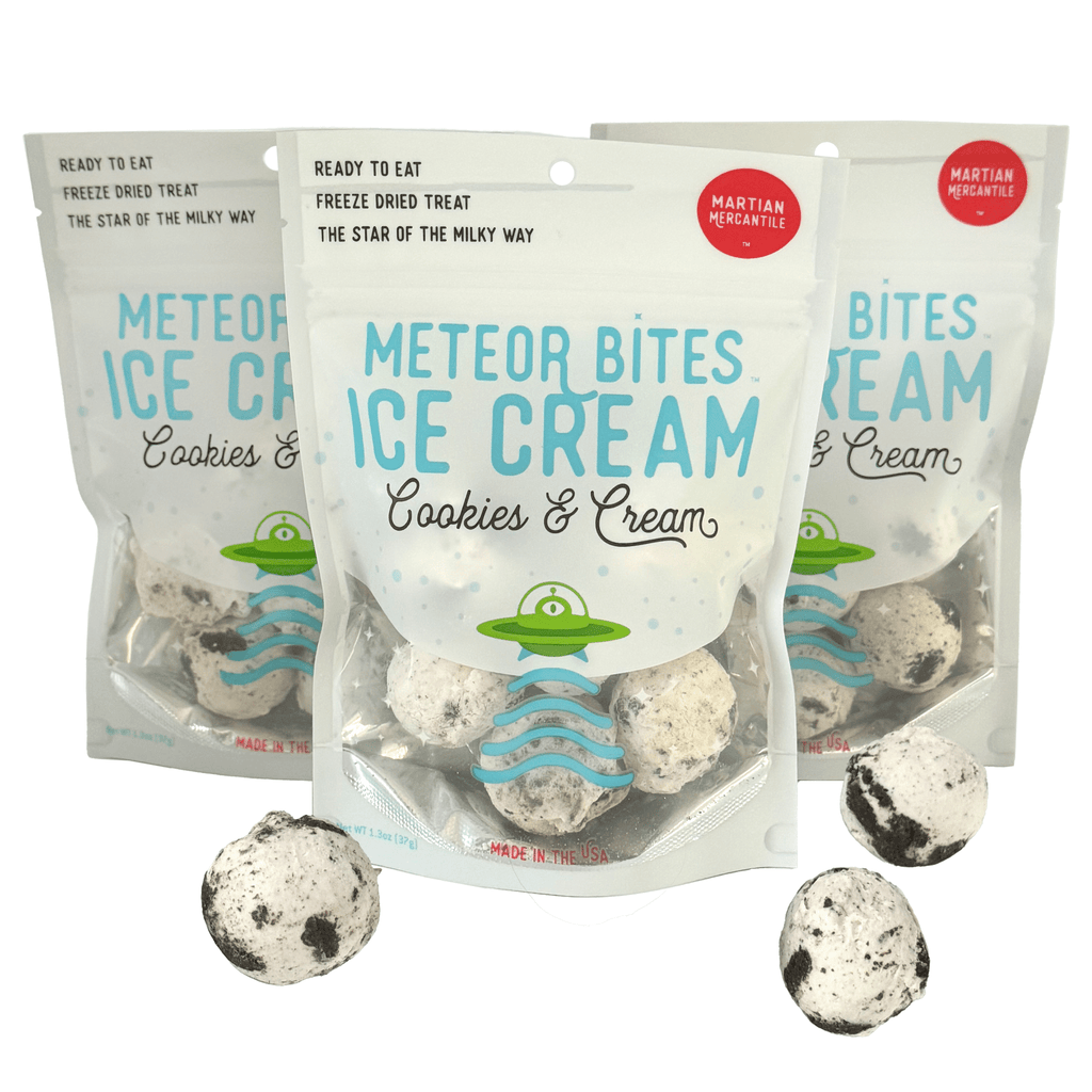 Meteor Bites Ice Cream: Cookies & Cream - Copernicus Toys