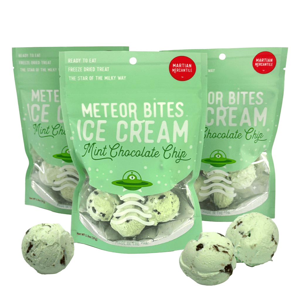 Meteor Bites Ice Cream: Mint Chocolate chip - Copernicus Toys