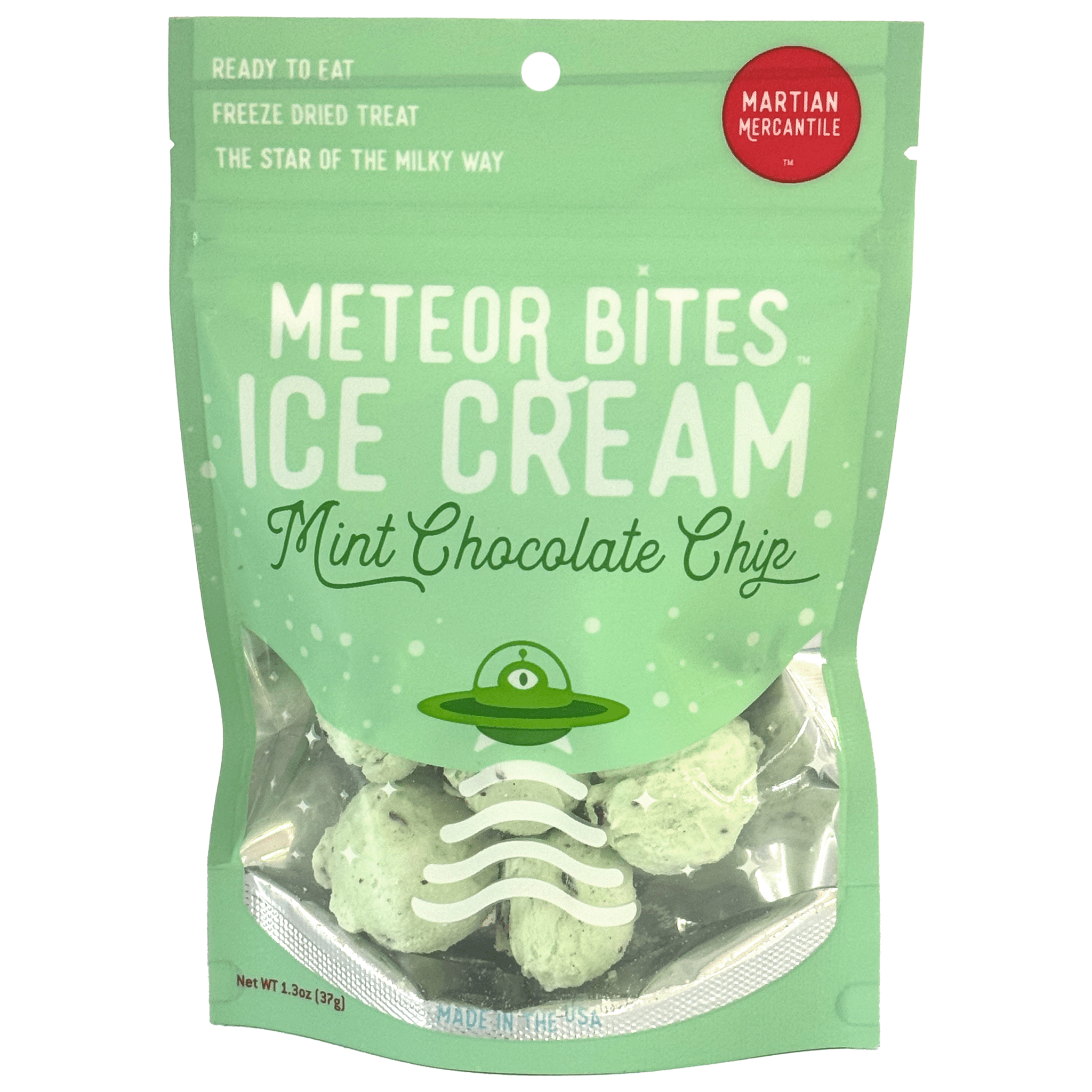 Meteor Bites Ice Cream: Mint Chocolate chip - Copernicus Toys