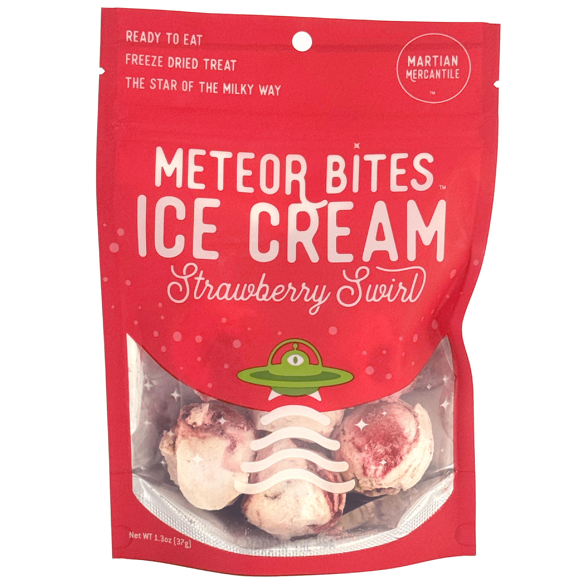 Meteor Bites Ice Cream: Strawberry Swirl - Copernicus Toys