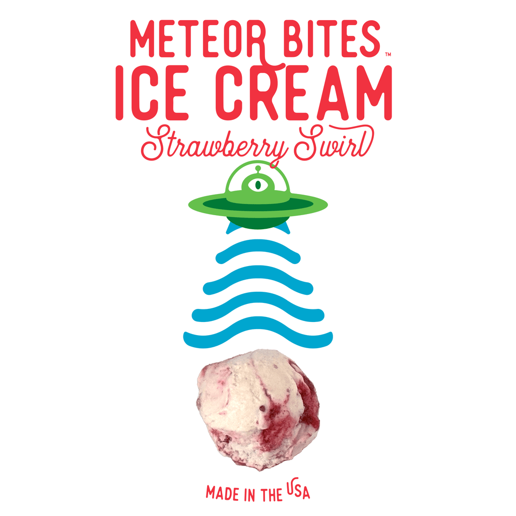 Meteor Bites Ice Cream: Strawberry Swirl - Copernicus Toys