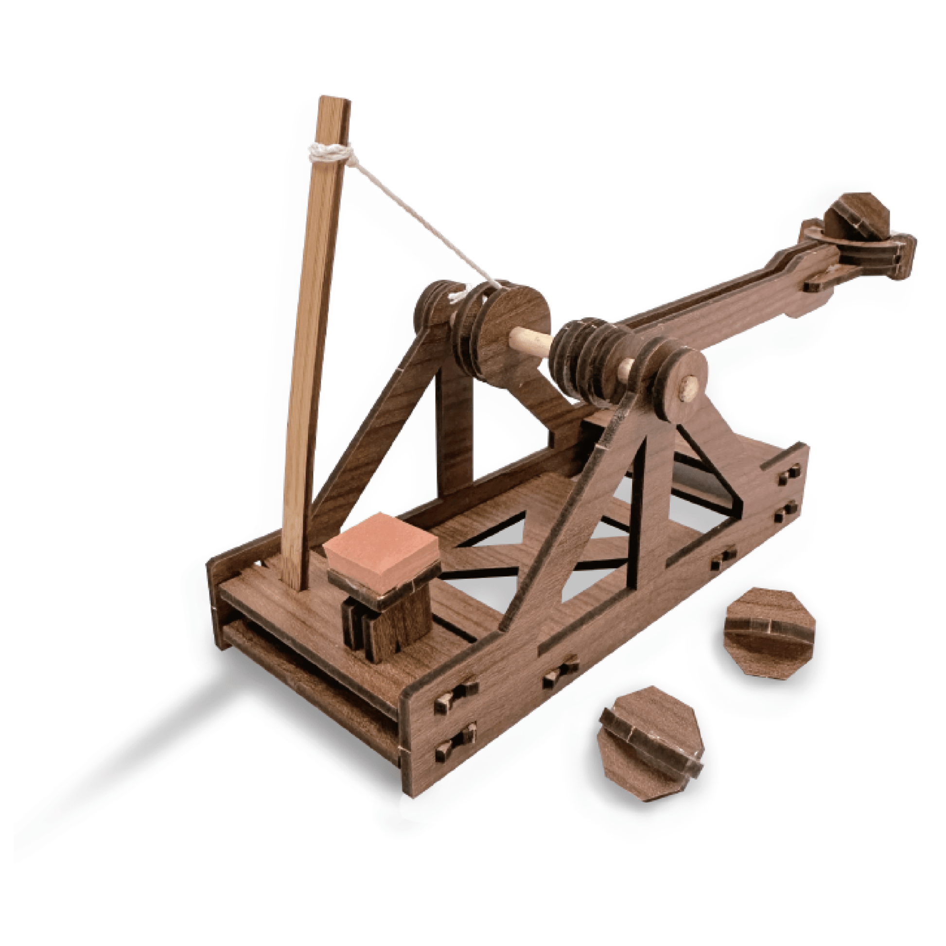 mini Catapult : Siege Engine Engineering Kit - Copernicus Toys