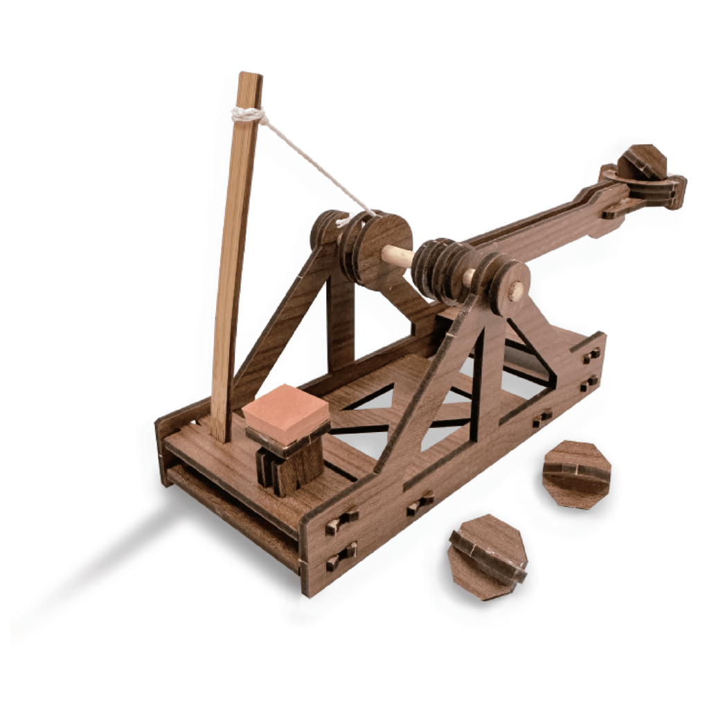mini Catapult : Siege Engine Engineering Kit - Copernicus Toys