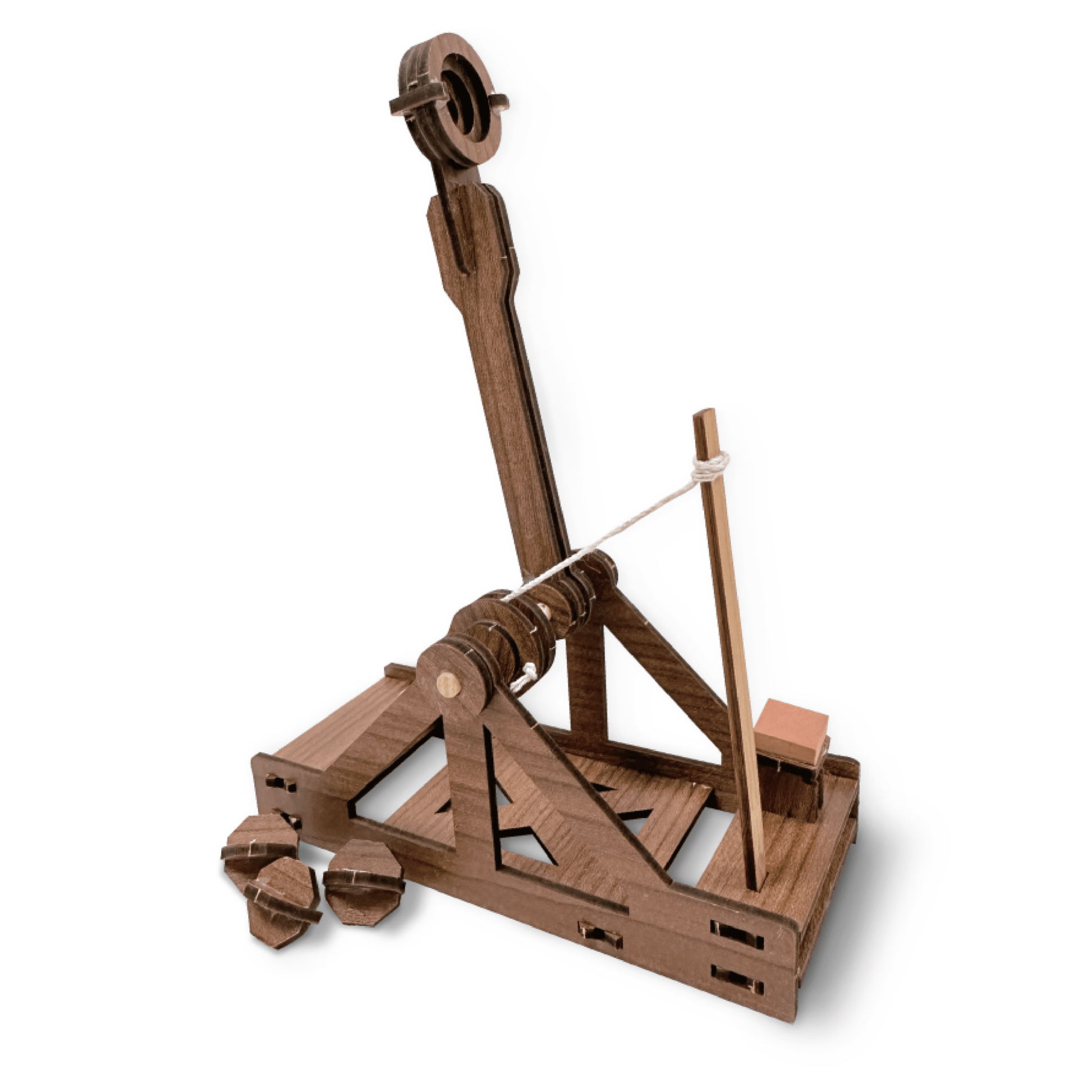 mini Catapult : Siege Engine Engineering Kit - Copernicus Toys