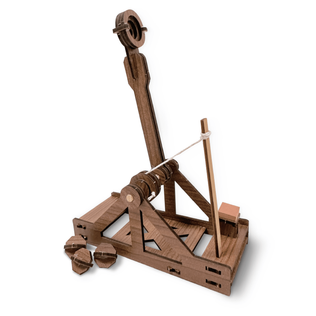 mini Catapult : Siege Engine Engineering Kit - Copernicus Toys