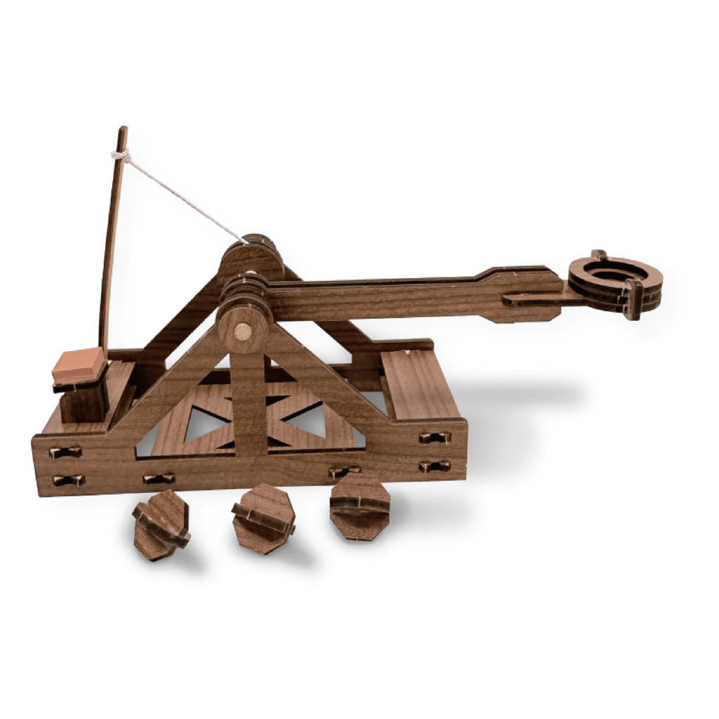 mini Catapult : Siege Engine Engineering Kit - Copernicus Toys