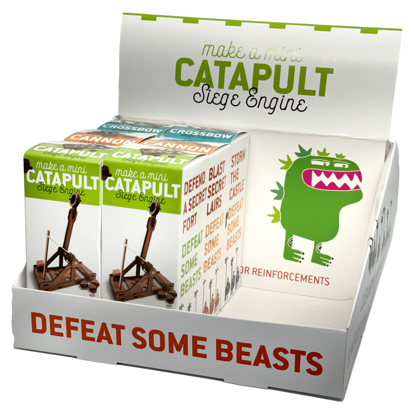mini Catapult : Siege Engine Engineering Kit - Copernicus Toys