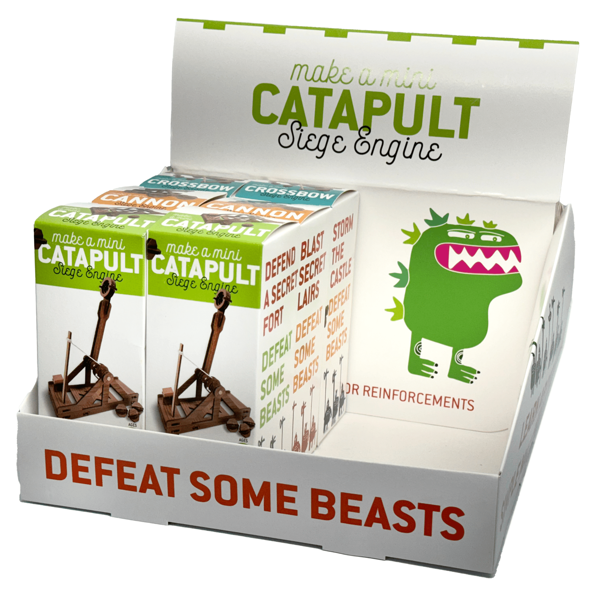 mini Catapult : Siege Engine Engineering Kit - Copernicus Toys
