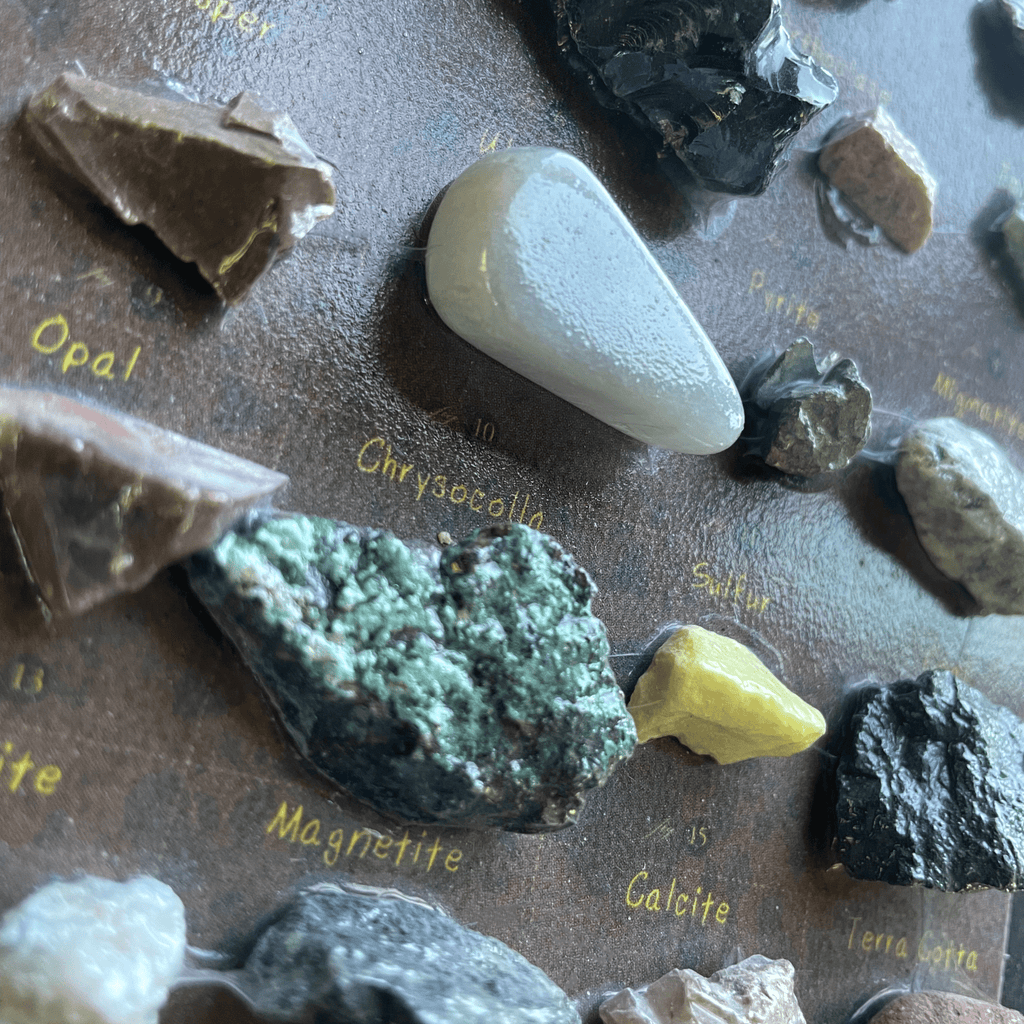 Rock and Mineral Card of the USA - Copernicus Toys