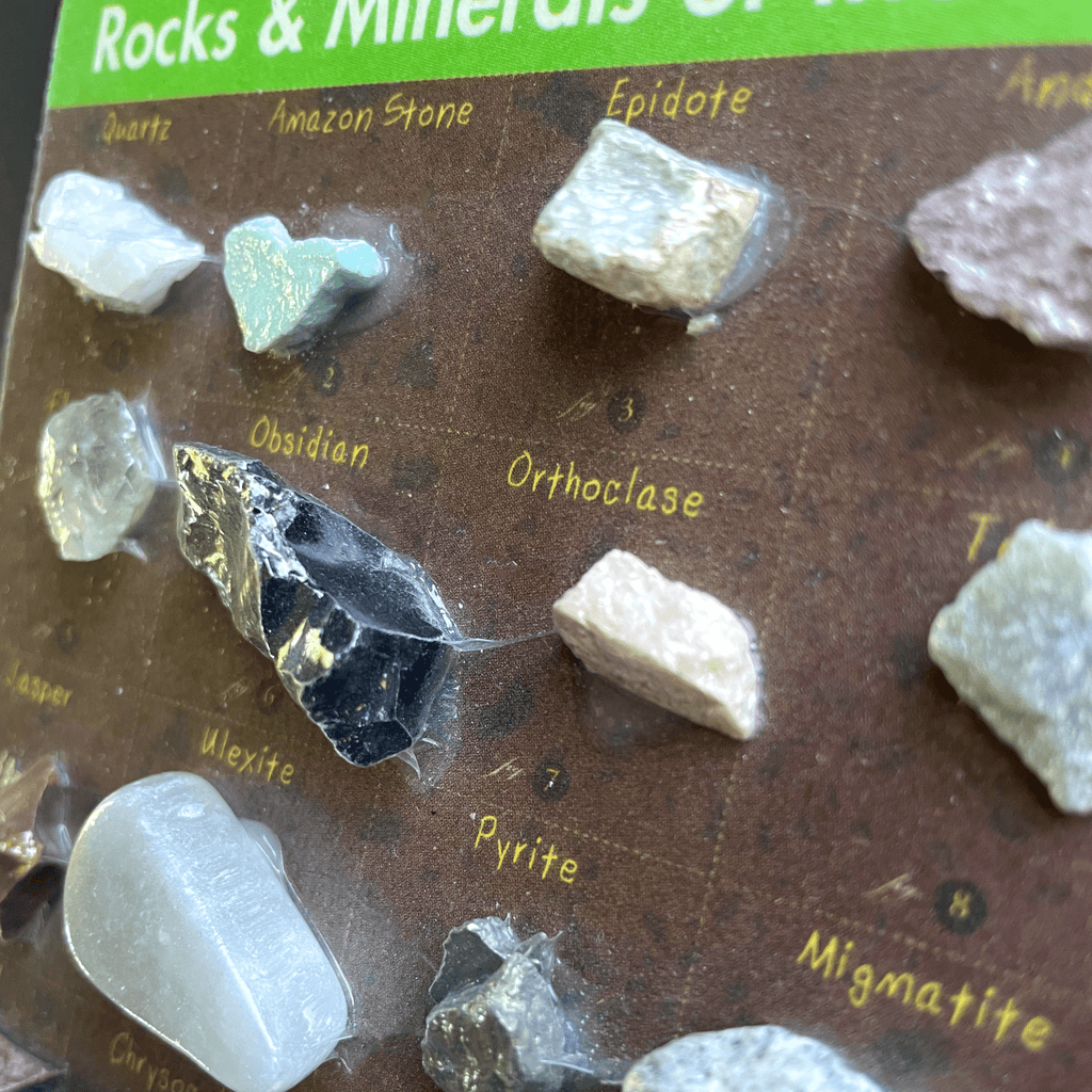 Rock and Mineral Card of the USA - Copernicus Toys