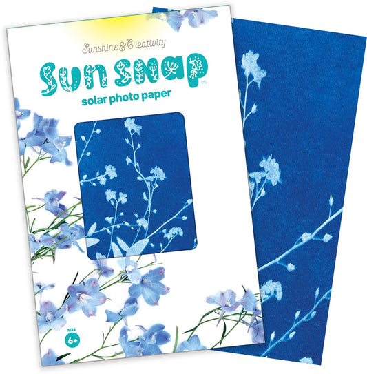 Sun Snap Photo Paper: Sunshine & Creativity - 5.8x8.3” - Copernicus Toys