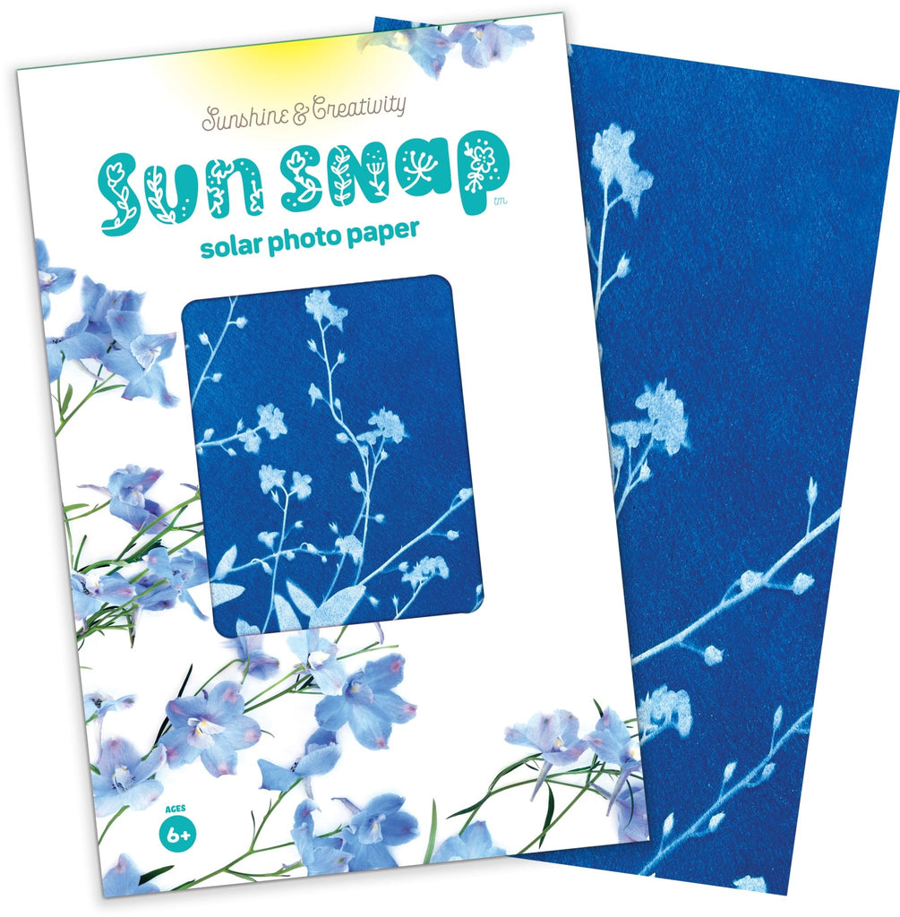 Sun Snap Photo Paper: Sunshine & Creativity - 5.8x8.3” - Copernicus Toys