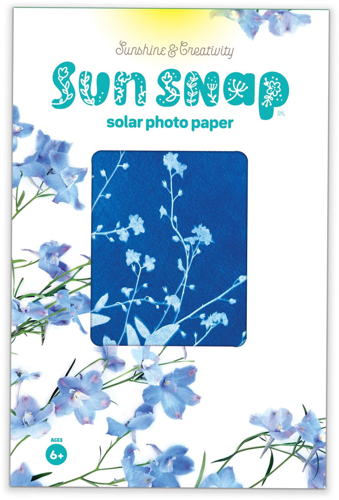 Sun Snap Photo Paper: Sunshine & Creativity - 5.8x8.3” - Copernicus Toys