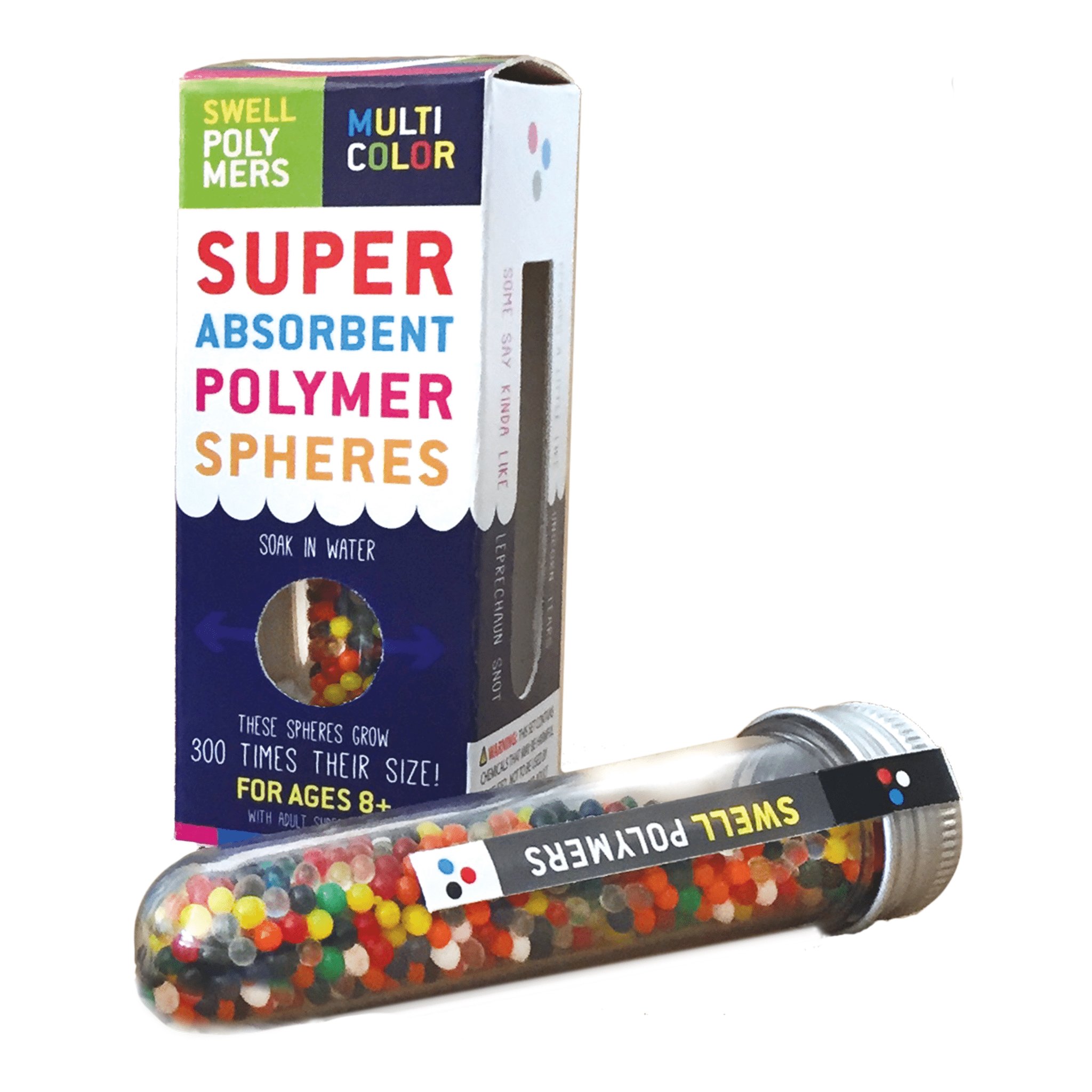Swell Polymer Multi - Colored Spheres - Copernicus Toys