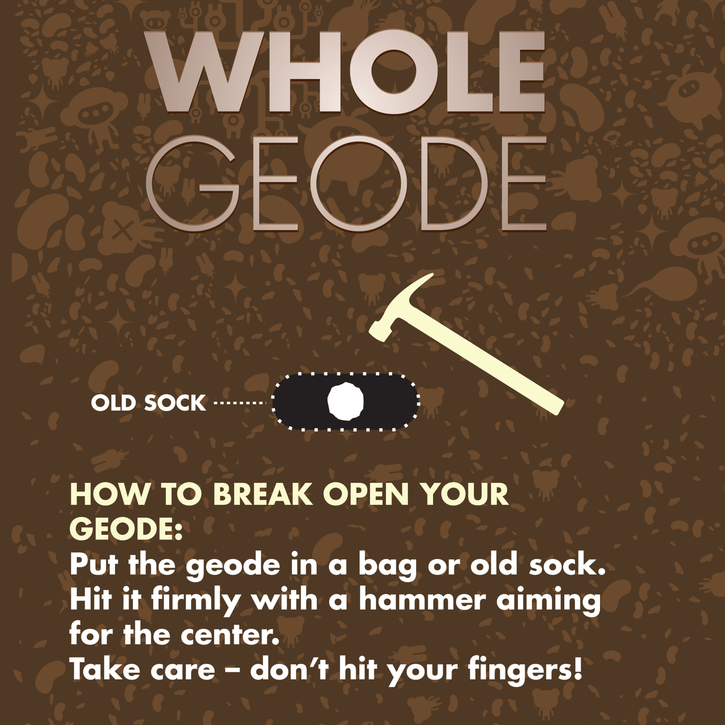 Whole Geode - break it open! - Copernicus Toys