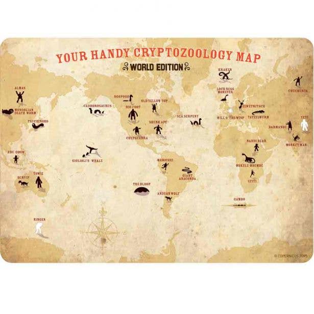 Cryptids of the World Postcard - Copernicus Toys