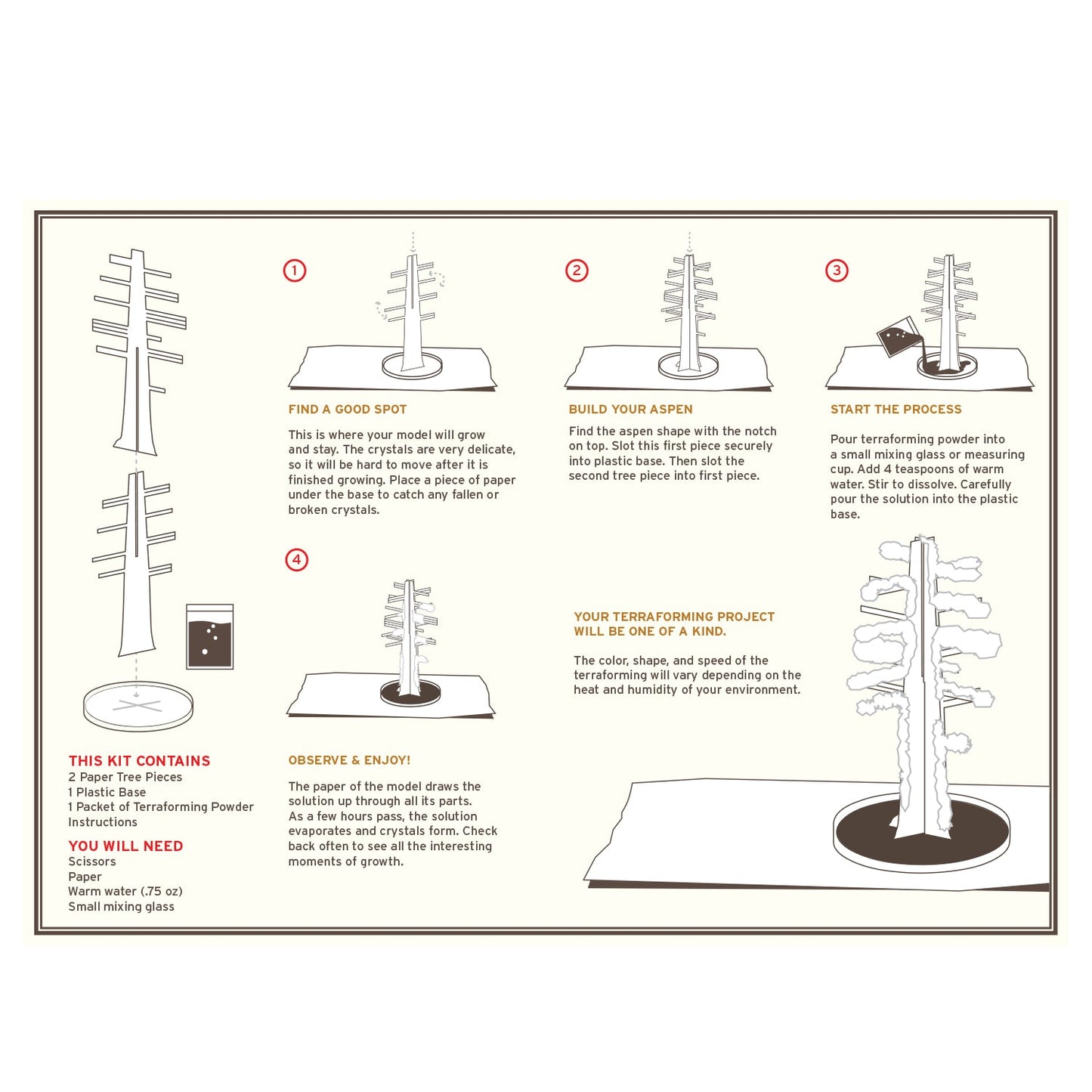 Crystal Growing Aspen - Copernicus Toys