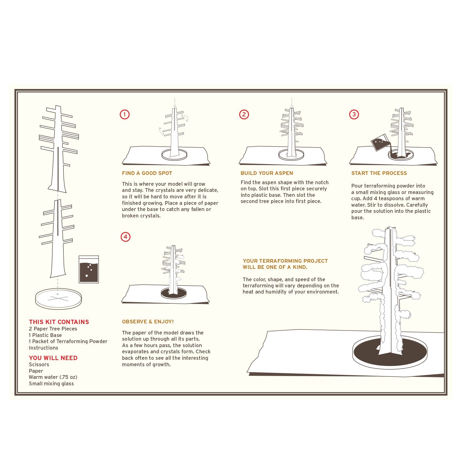 Crystal Growing Aspen - Copernicus Toys