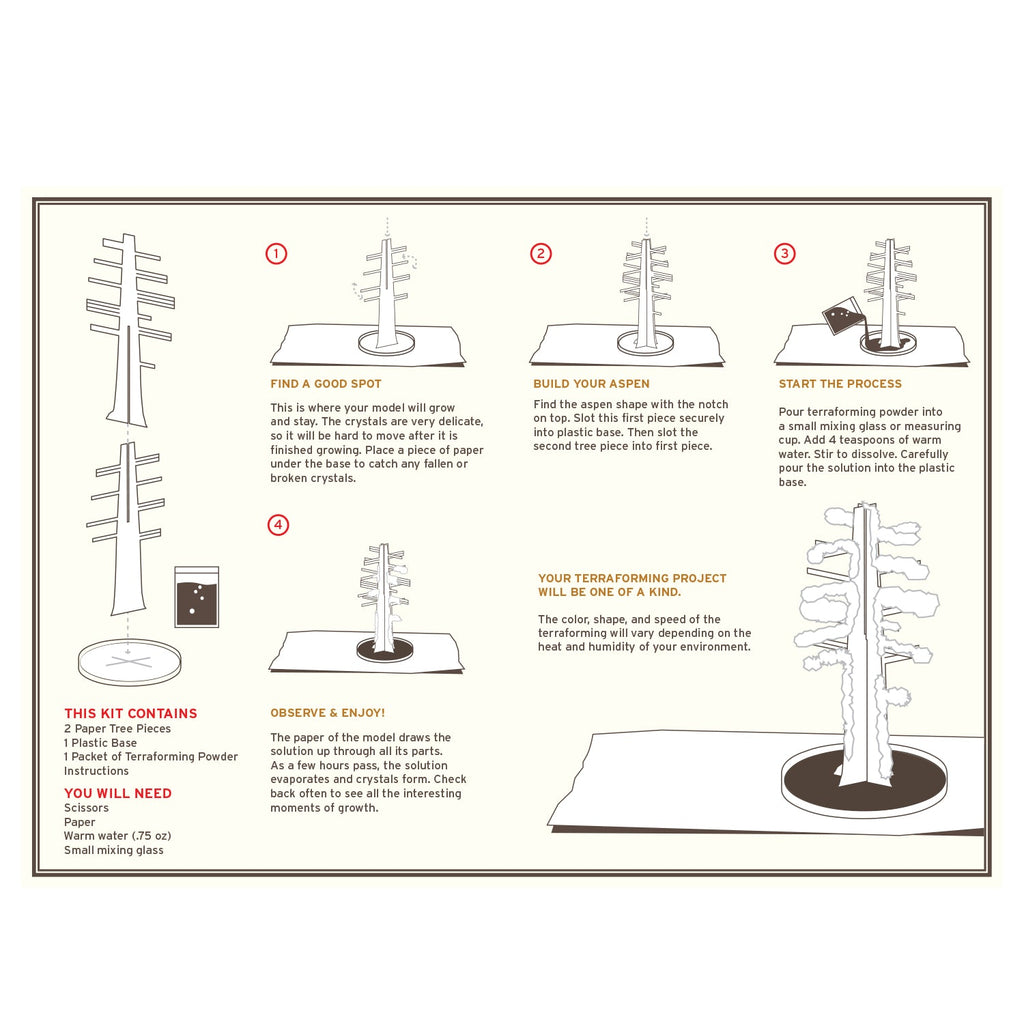 Crystal Growing Aspen - Copernicus Toys