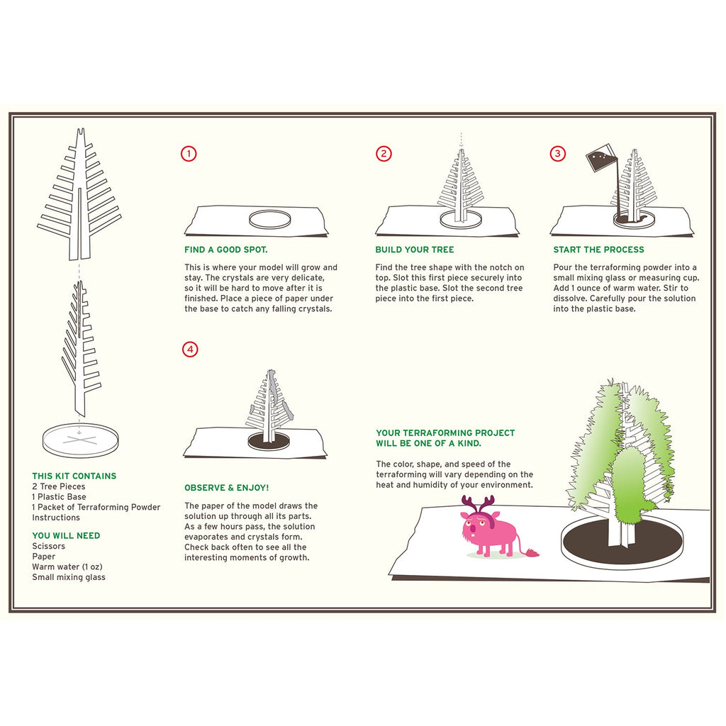 Crystal Growing Douglas Fir - Copernicus Toys